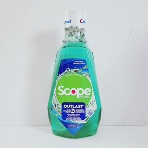 ⭐4/$15 Crest Scope Outlast Mouthwash Mint